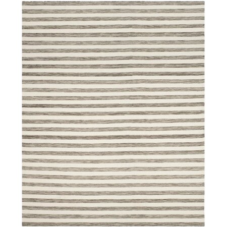 Safavieh Dhurries Large Rectangle Area Rug Brown & Ivory - 8 x 10 ft. DHU575E-8